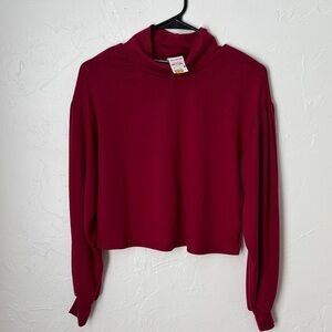 HYFVE Rich Red Knit Turtleneck